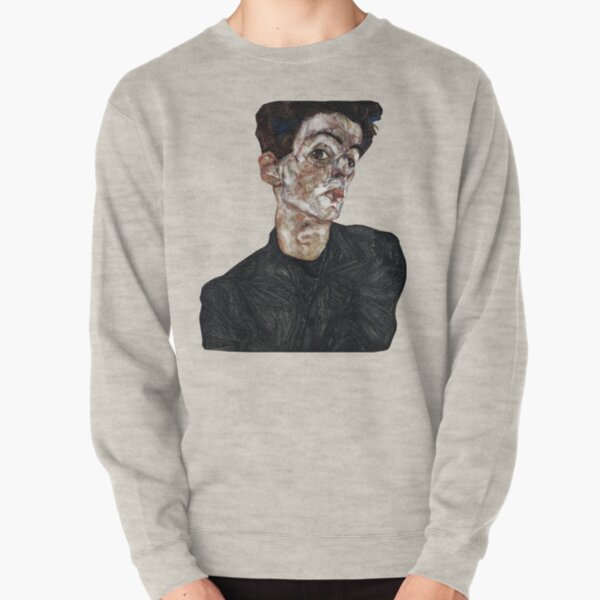 Egon Schiele - Self-Portrait Pullover Sweatshirt