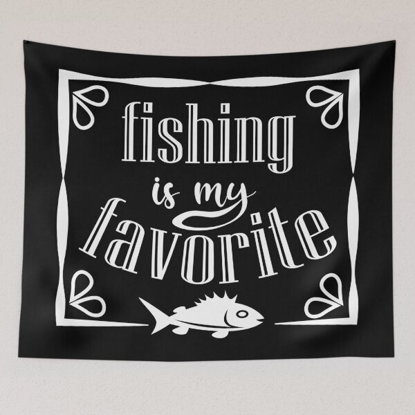 Item preview, Fishing is my favorite designed and sold by CutieBlue.