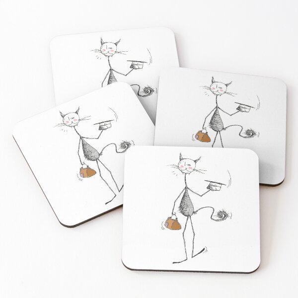 Item preview, The courteous cat designed and sold by VanDesBois.