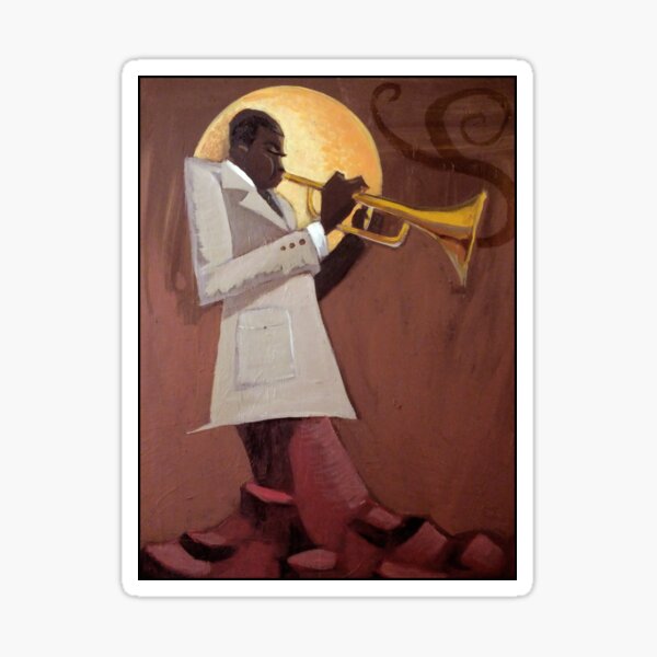 "Red Clay (F.Hubbard)" Sticker