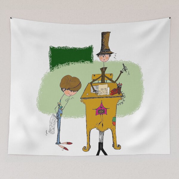 Item preview, The boy at school designed and sold by VanDesBois.