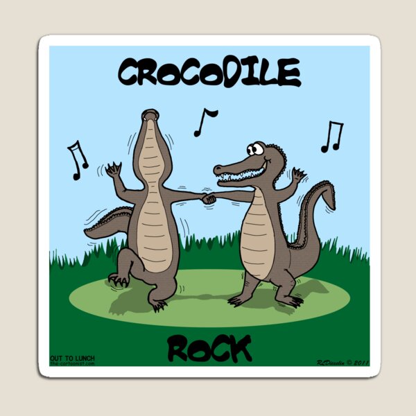 Crocodile Rock Magnet