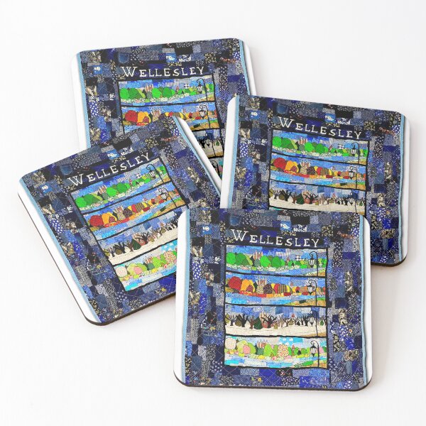 Item preview, Wellesley 4 Seasons (full quilt image) designed and sold by SAMGordonART.