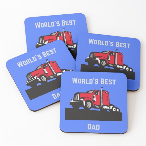 Item preview, World's Best Truckdriving Dad #FathersDay2021 designed and sold by GeoTeasters.