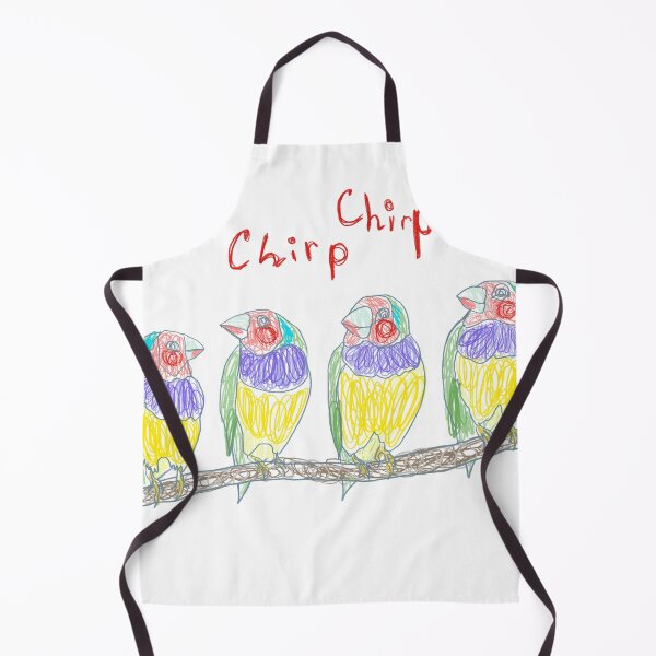 Item preview, Chirp chirp gouldian finch birds designed and sold by orangerinka.