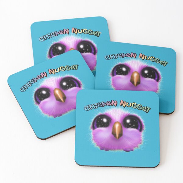 Item preview, A pink, wide eyed, adorable, and colorful chick  designed and sold by iduzarts.