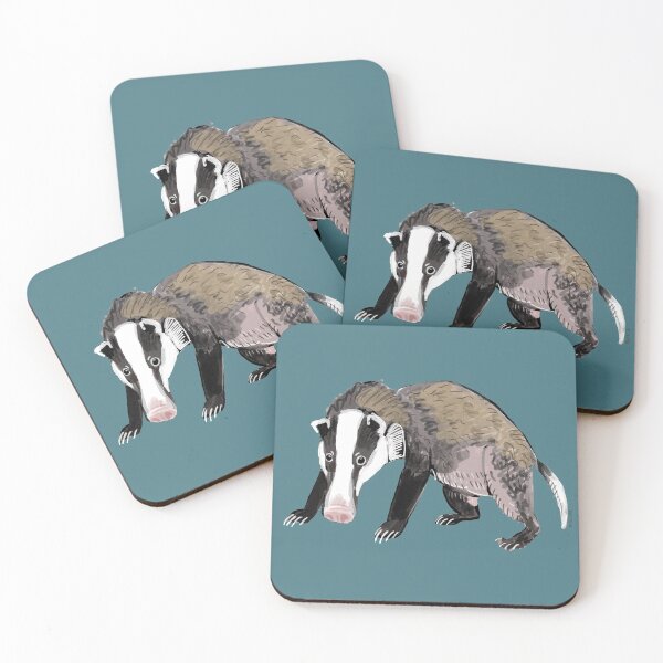 Item preview, Arctonyx Greater hog badger designed and sold by belettelepink.