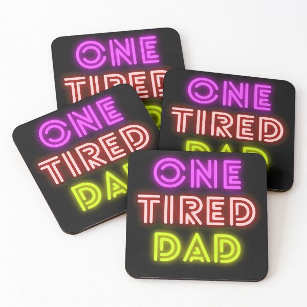 Item preview, One Tired Dad #FathersDay2021 designed and sold by GeoTeasters.