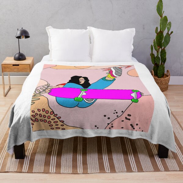 Item preview, Retro Skateboarder designed and sold by flofin.