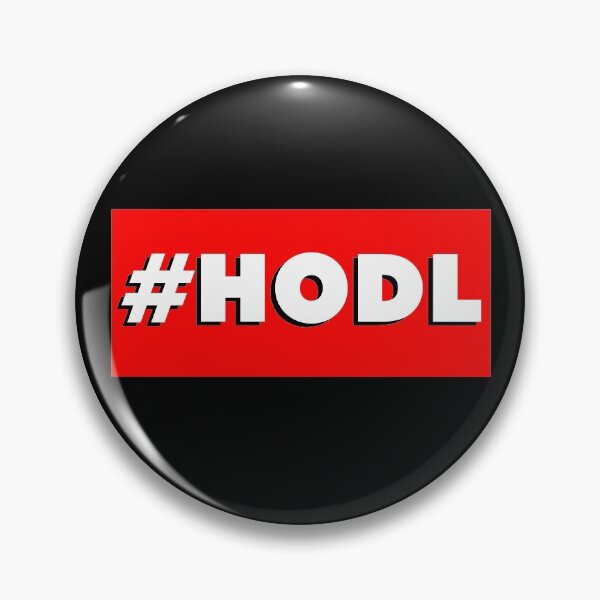 Item preview, HODL hold on for dear life trading investment compound interest fun financial investor design designed and sold by CreatedbyJR.