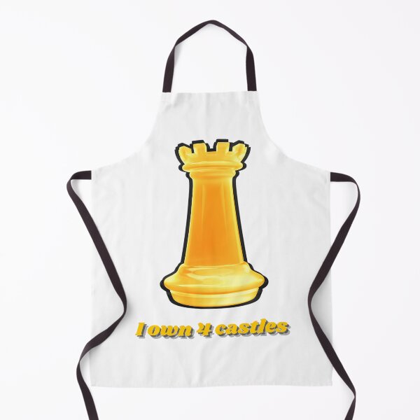 Item preview, Golden castle - I own 4 castles - Chess fan designed and sold by AnnaBBS.
