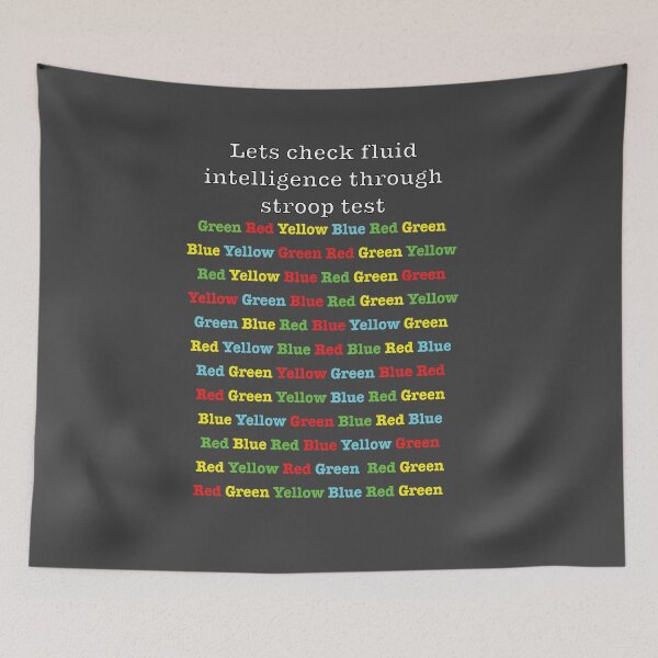 Item preview, Stroop Effect designed and sold by Topdesigner-rb.