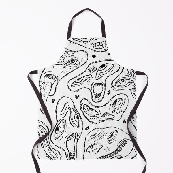 Item preview, Psychedelic Abstract Faces designed and sold by TrippyThreadz.