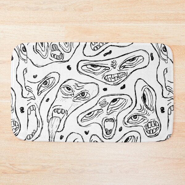 Item preview, Psychedelic Abstract Faces designed and sold by TrippyThreadz.