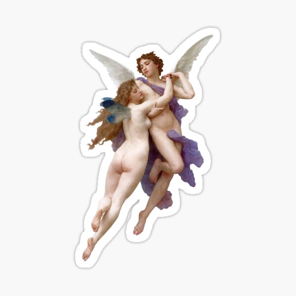 Item preview, William-Adolphe Bouguereau - L'Amour et Psyche designed and sold by elinaarbidane.