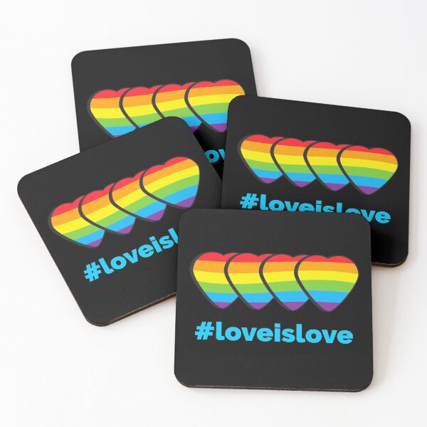 Item preview, Hearts Love is Love - LGBT Design designed and sold by mum-of-two.