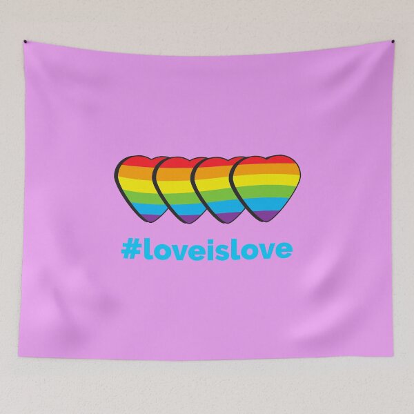 Item preview, Hearts Love is Love - LGBT Design designed and sold by mum-of-two.