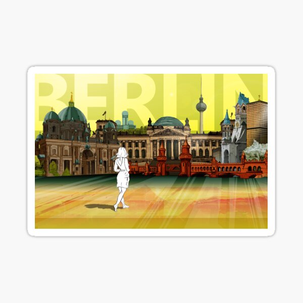 BERLIN - Big City - Capital City Sticker