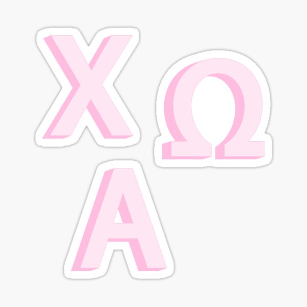 Alpha Chi Omega Stickers for Sale Redbubble