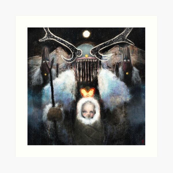 Móddren - Ancestral Mothers... Art Print