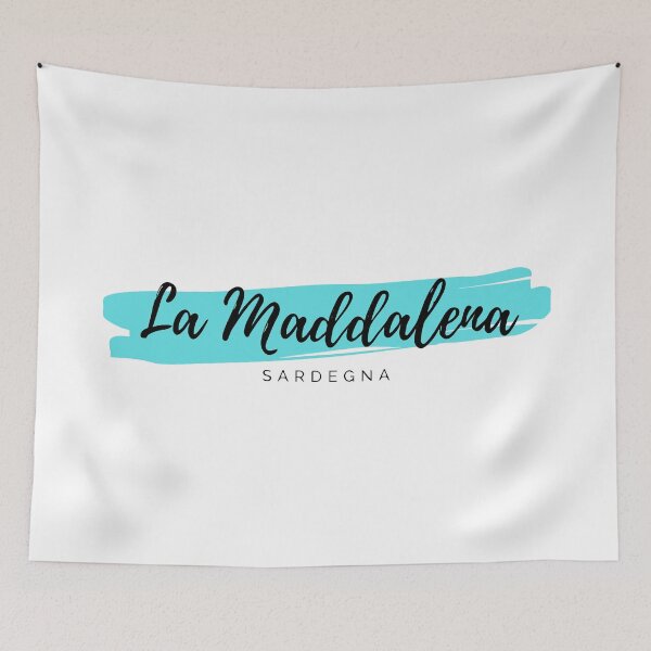Item preview, La Maddalena Sardegna Italia - Sardinia Gallura Italy - Turquoise Blue Minimalistic Sea Resort Design designed and sold by Vintage-TM.
