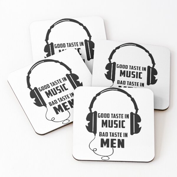 Item preview,  Good Taste in Music ,Bad Taste in Men, Funny Sarcasm designed and sold by oussimakh.