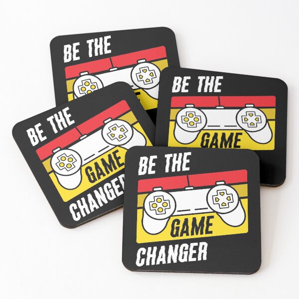 Item preview, Be The Game Changer Positive Motivational Vibe designed and sold by niclothing.