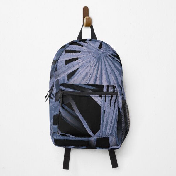 Item preview, Blue on Black Tropical Vibes Beach Palmtree Vector designed and sold by taiche.