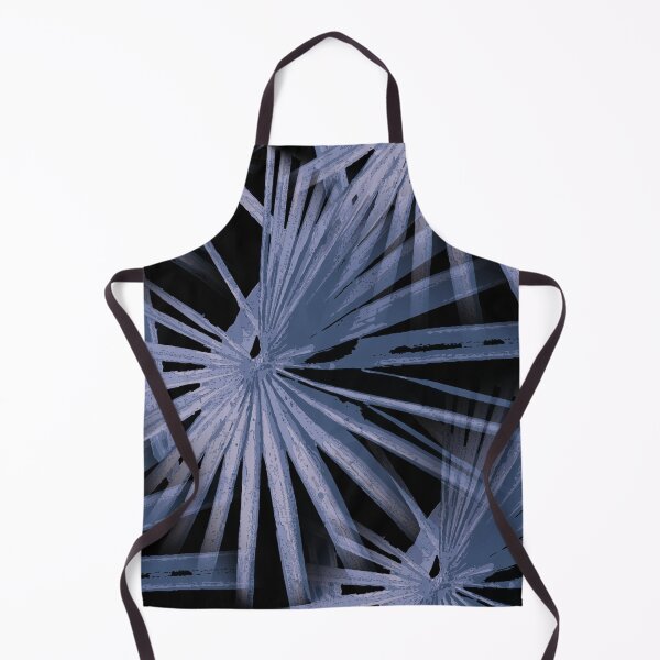 Item preview, Blue on Black Tropical Vibes Beach Palmtree Vector designed and sold by taiche.