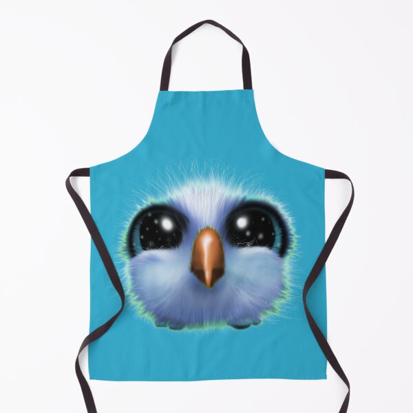 Item preview, A wide eyed, adorable, blue chick designed and sold by iduzarts.