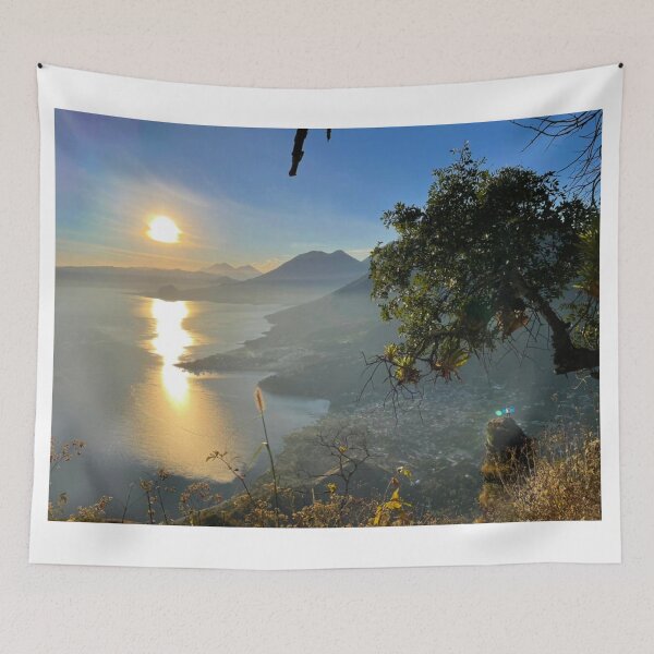 Item preview, Sunrise at Lake Atitlán in Guatemala designed and sold by Ivanapcm.