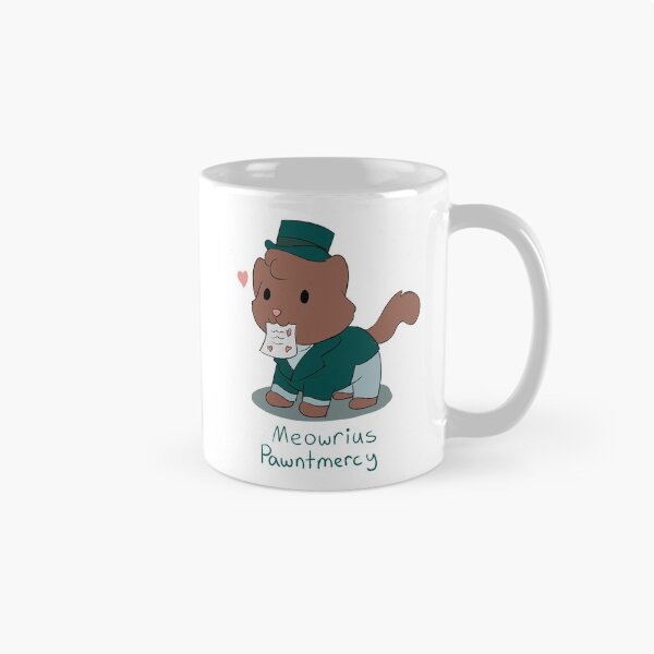 Aperçu de l'œuvre Marius Pontmercy Chat Jeu de Mots créée et vendue par MellowArtStuff.