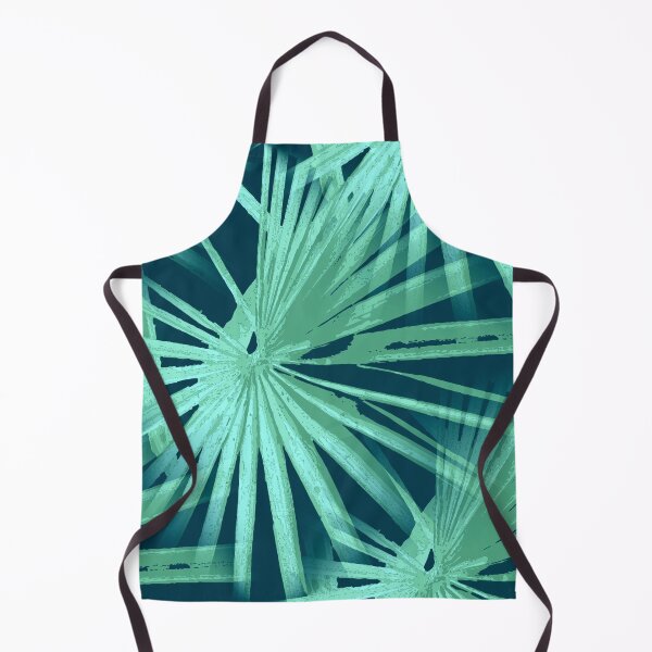 Aperçu de l'œuvre Aqua sur Sarcelle Tropical Vibes Beach Palmtree Vector créée et vendue par taiche.