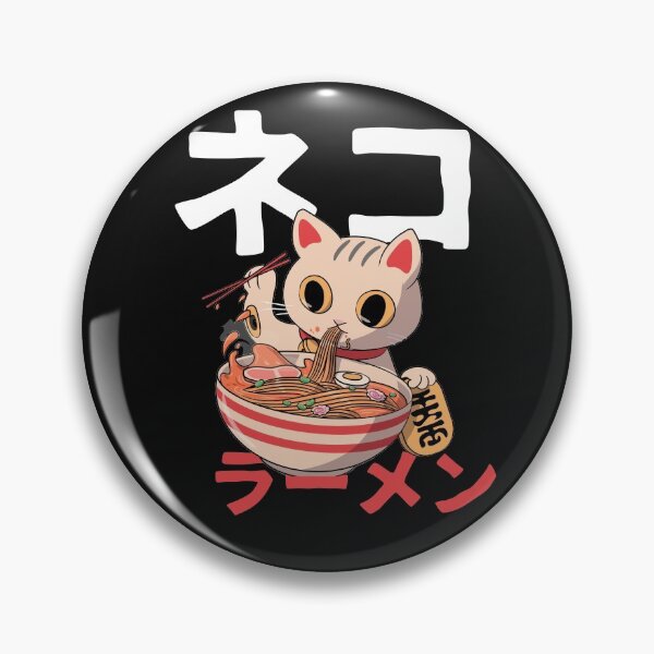 Item preview, Ramen cat design kawaii anime tee Japanese gift t-shirt designed and sold by Click-Like.