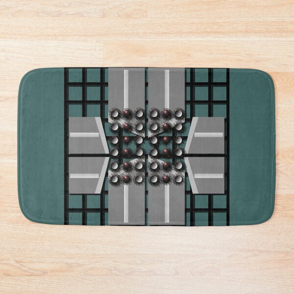 Item preview, Grid, corona, sphere, (350) (black, white,) decorative, digital, colorful, abstract, designed and sold by Paszkan.