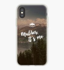 Mulder, it's me. iPhone Case