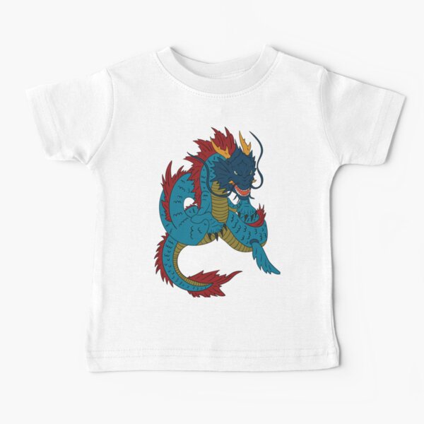 Dragon King - Sea God and Master of Serpents - Japanese Dragon God Ryujin Baby T-Shirt