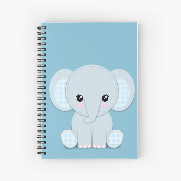 Elefantito Azul Cuaderno de espiral