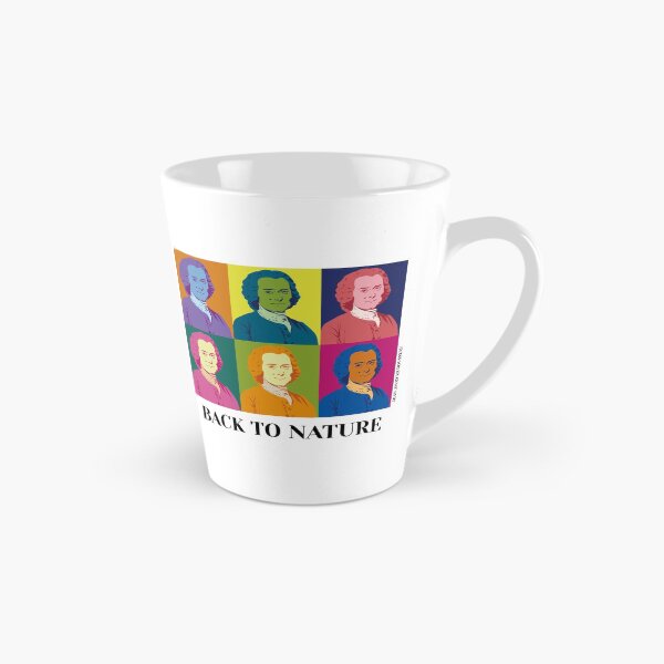 Item preview, filósofo, pop art Jean Jacques Rousseau, regreso a la naturaleza designed and sold by challengecafe.