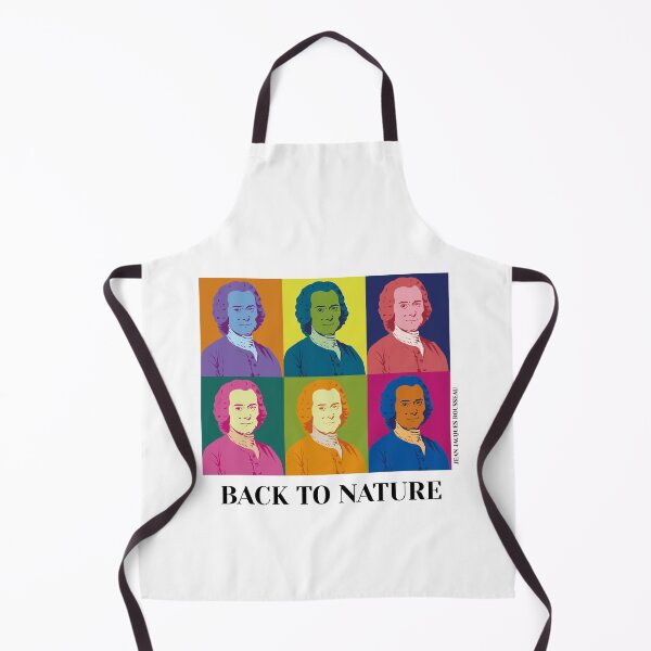 Item preview, philosopher, pop art Jean Jacques Rousseau, back to nature designed and sold by challengecafe.