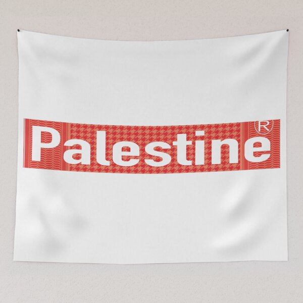 Item preview, Palestine brand kufiya background designed and sold by AstroShop1.