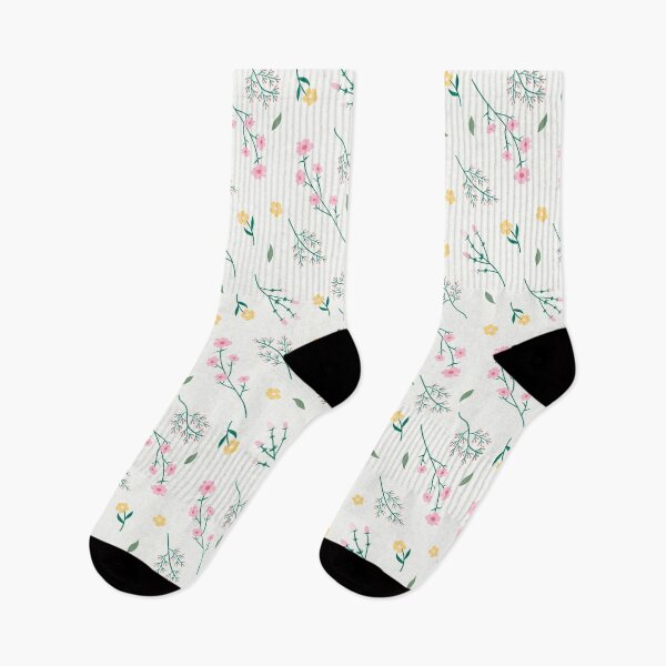 Item preview, “Dainty Flowing Florals” designed and sold by FarmersCottage.