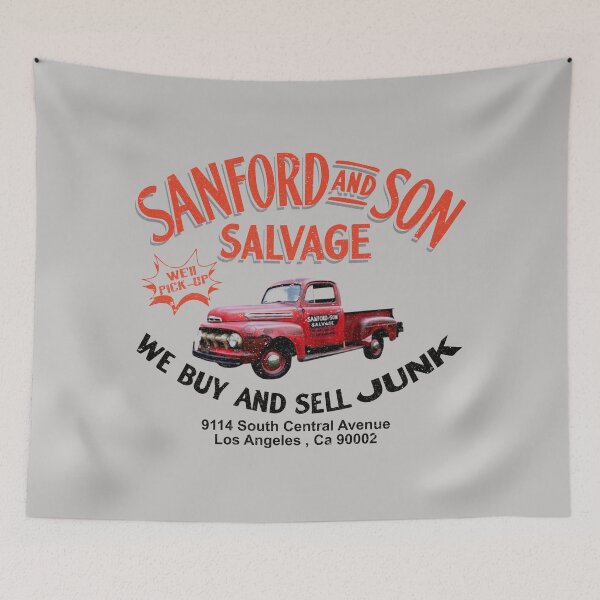 Item preview, Sanford and Son Salvage Worn Truck designed and sold by Alema Art.