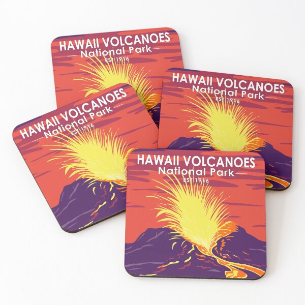 Item preview, Hawaii Volcanoes National Park Vintage designed and sold by KrisSidDesigns.