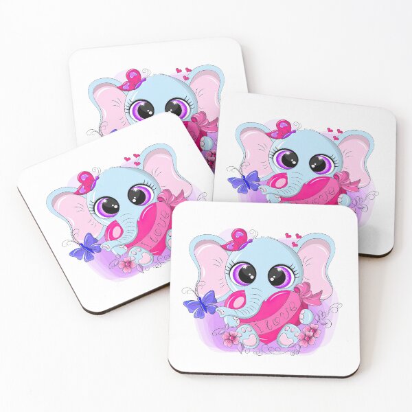 Item preview, Baby Elephant Watercolor, Cute Baby Elephant Watercolor, Watercolor designed and sold by graphic-genie.