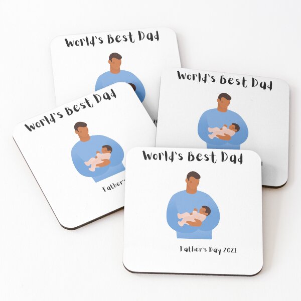 Item preview, World's Best Dad #FathersDay2021 designed and sold by GeoTeasters.