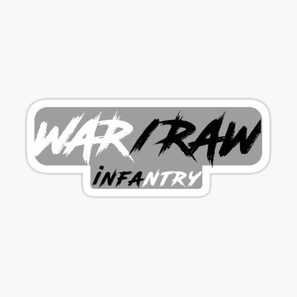 "War/Raw" Sticker by Ankhmesut Redbubble
