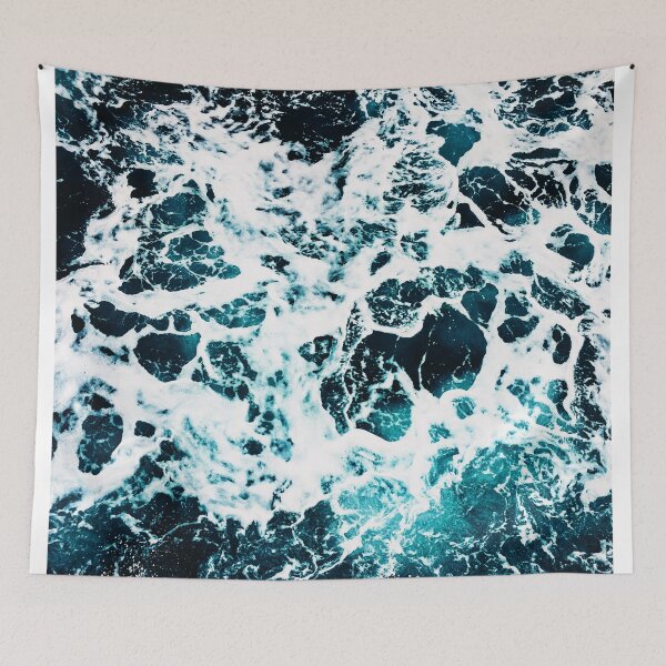 Item preview, Blue Waves designed and sold by PatternsandHues.