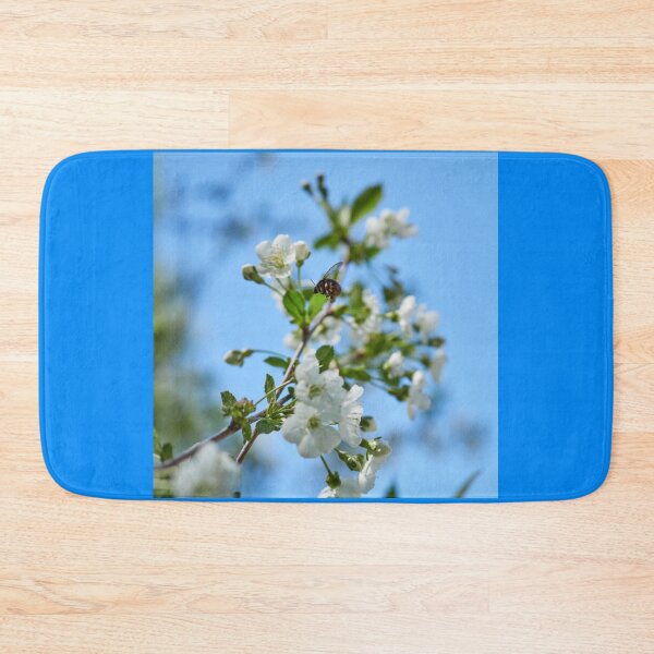Item preview, Bumblebees heaven. White cherry flowers 5 designed and sold by Jouko Lehto Photography.