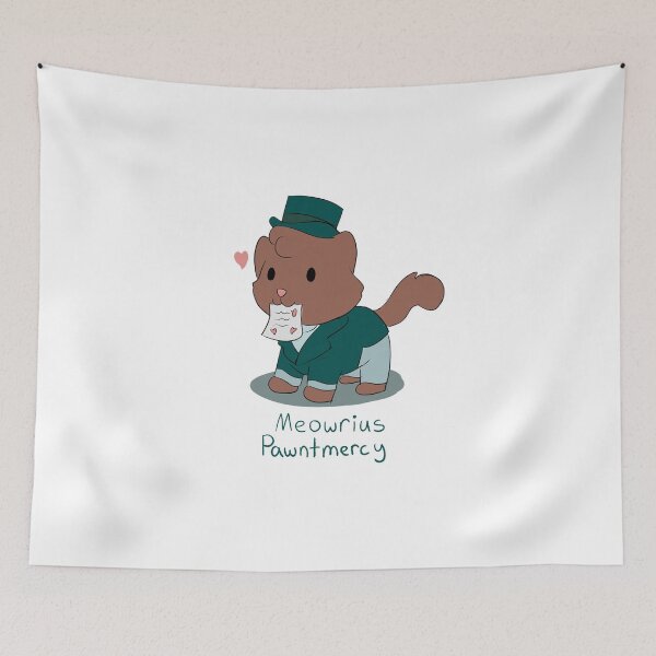 Item preview, Marius Pontmercy Cat Pun designed and sold by MellowArtStuff.